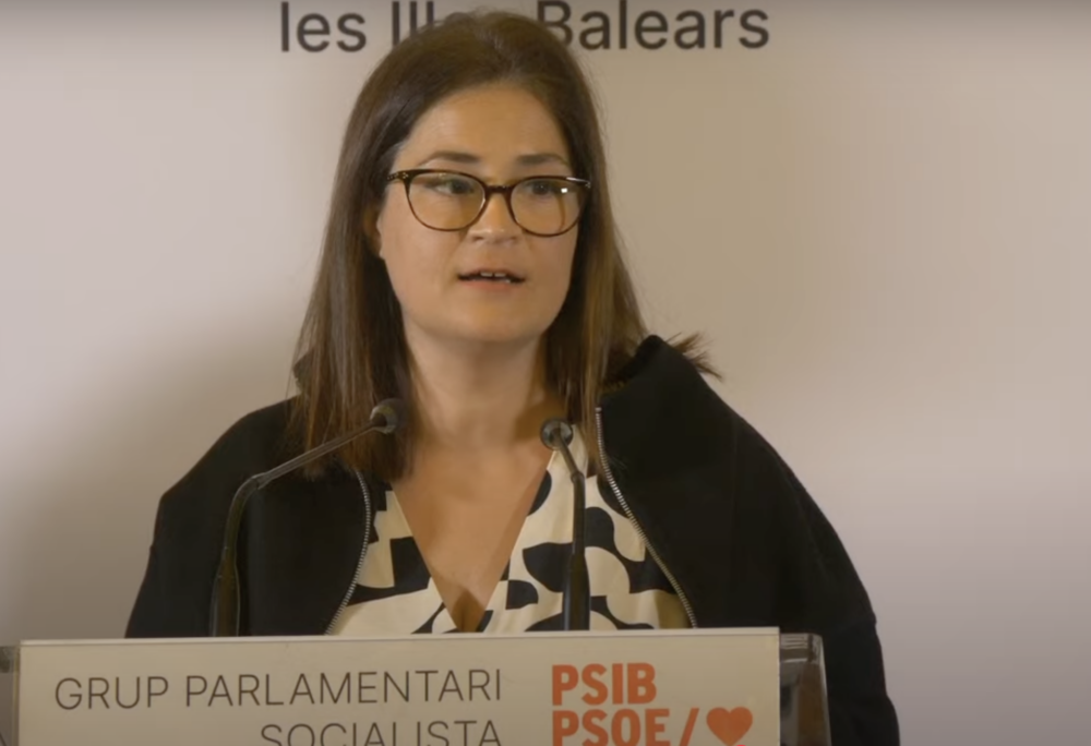 Irantzu Fernández, a la roda de premsa de portaveus